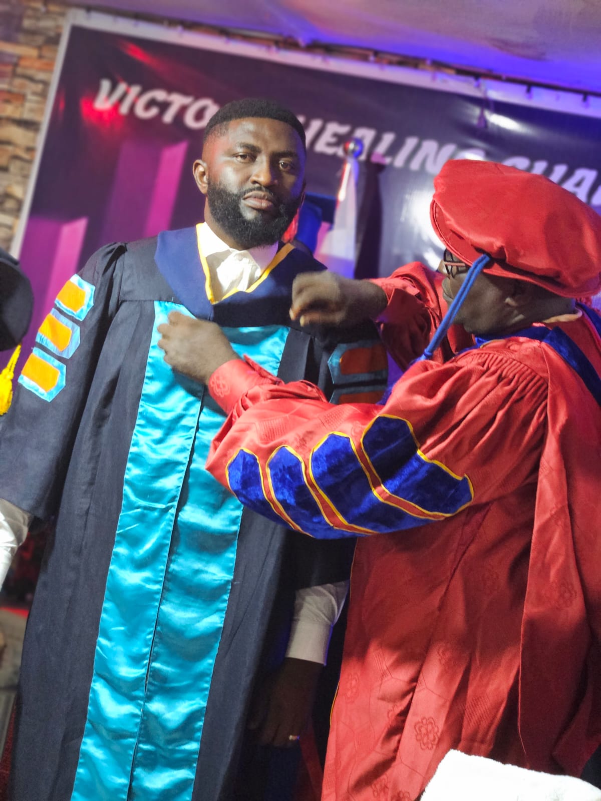 Honourary Doctorate Dr Harding